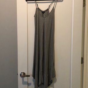 Darling striped dress low cut